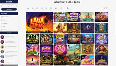 LiliBet omtale – skjermbilde fra nettsiden