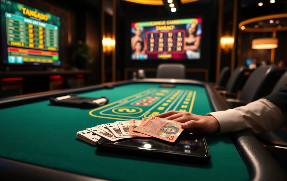Live casino med ekte dealer og blackjack-bord